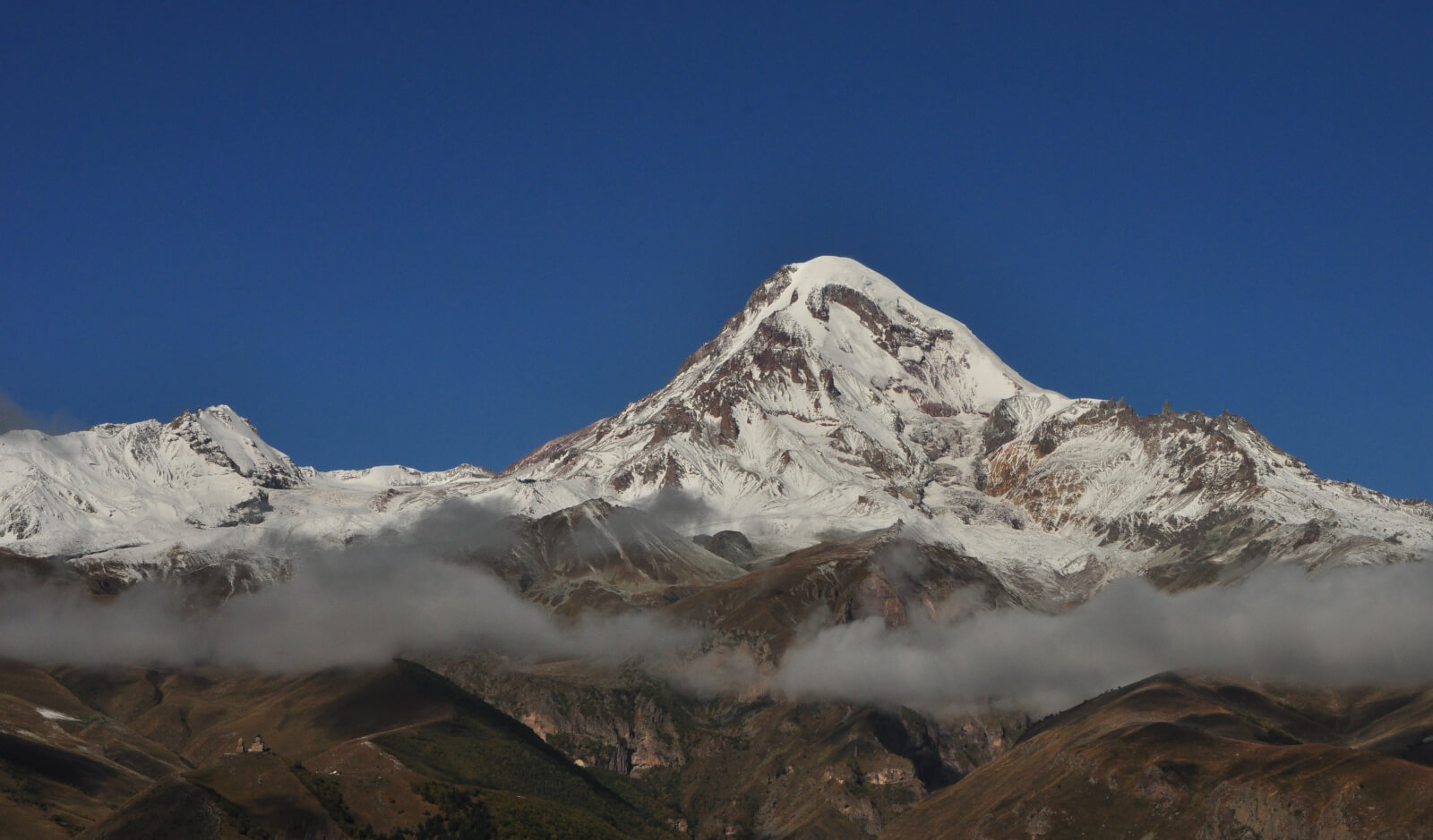 Kazbek is highest peak